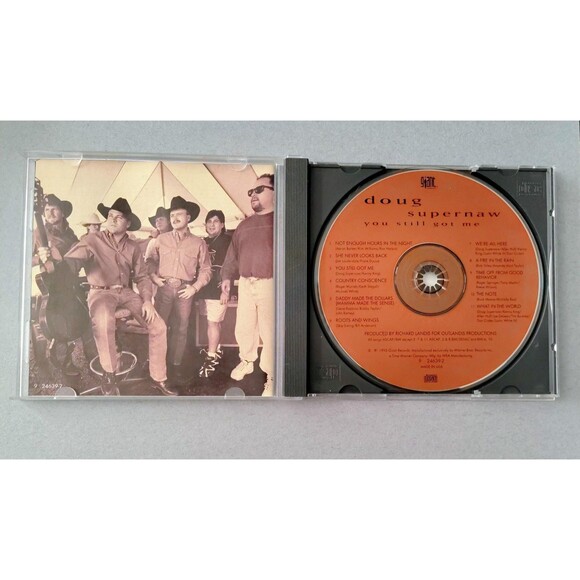 Doug Supernaw CD You Still Got Me Country Music 1995 Giant Records USA Folk 90s - Picture 3 of 12